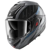 Shark Oxo Flip Up Moto Motorcycle Helmet Rydger Matt Anthracite / Black