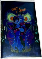 2025 Harley Quinn X Elvira #1 1:20 Amanda Conner Ride Foil Virgin Variant