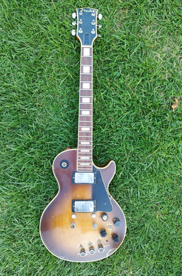 Fresher FL-1005 Les Paul 1970s Bizarre - Tobacco Burst Japan AS IS For Repair.