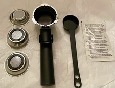 Generic Espresso Portafilter Handle inserts Spoon And Descaling Packet Lot Deal