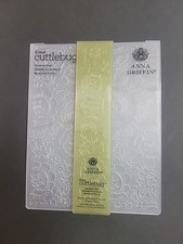 Blossom Toss Cricut Cuttlebug Anna Griffin Embossing Folder 4.25" x 5.75"