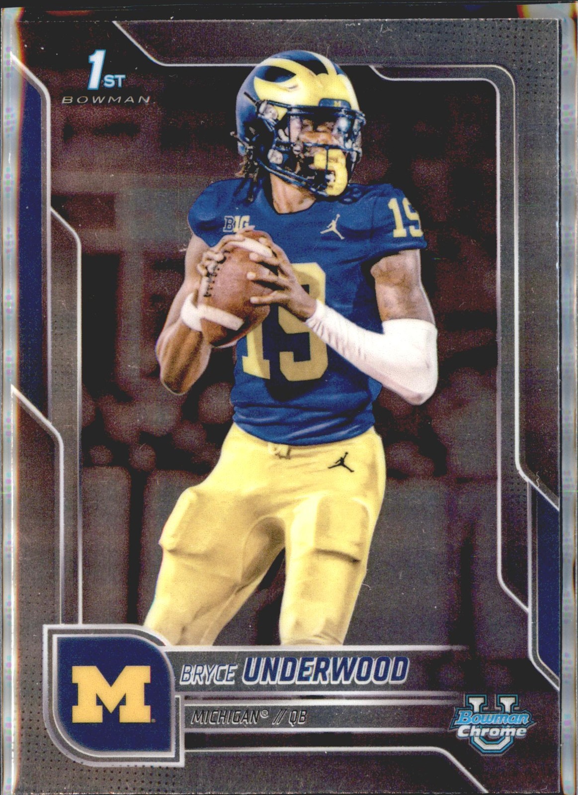 2025 Bowman University Chrome #196 Bryce Underwood