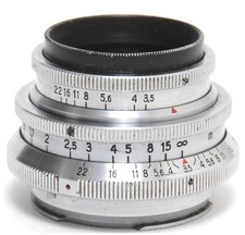 Zeiss Jena for Exakta Tessar 3.5/50mm lens heavy version c.1952