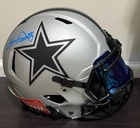 🔥 Cowboys Tony Dorsett Signed RAVE Full Size Authentic Helmet w Visor - Beckett
