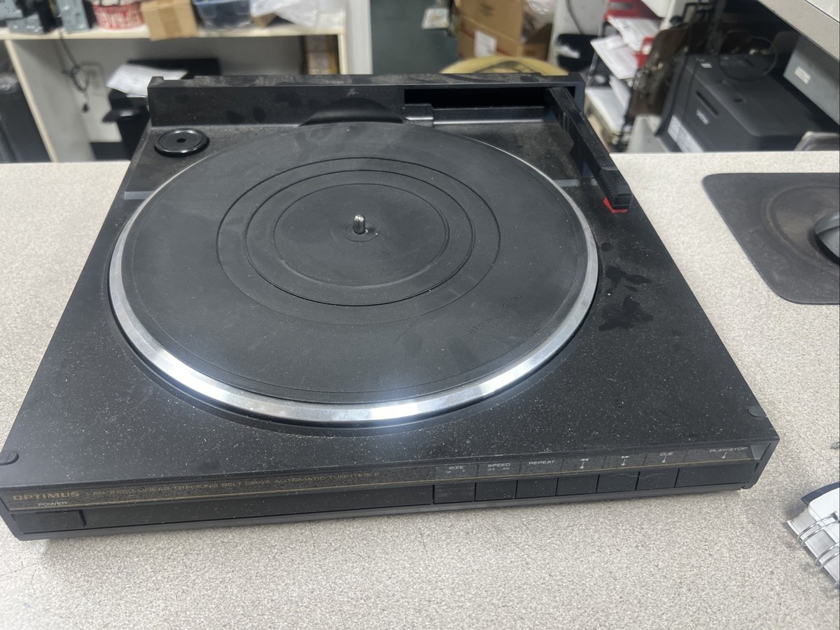 Vintage Optimus Turntable LAB-2250 Linear Tracking Automatic