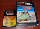 STAR WARS Vintage DESERT SAIL SKIFF Vehicle + Box Kenner 1983 Return of the Jedi
