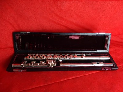 Gemeinhardt 33SB Open Hole Flute All 3 Sections Marked Solid Silver (Sterling)