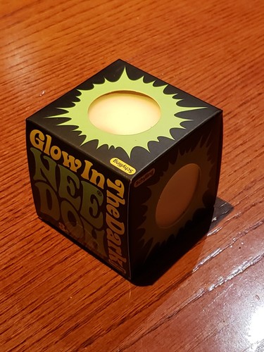RARE 2017 Needoh Glow In The Dark Glob Original White Brand New rare-2017-needoh-glow-in-the-dark-glob-original-white-brand-new