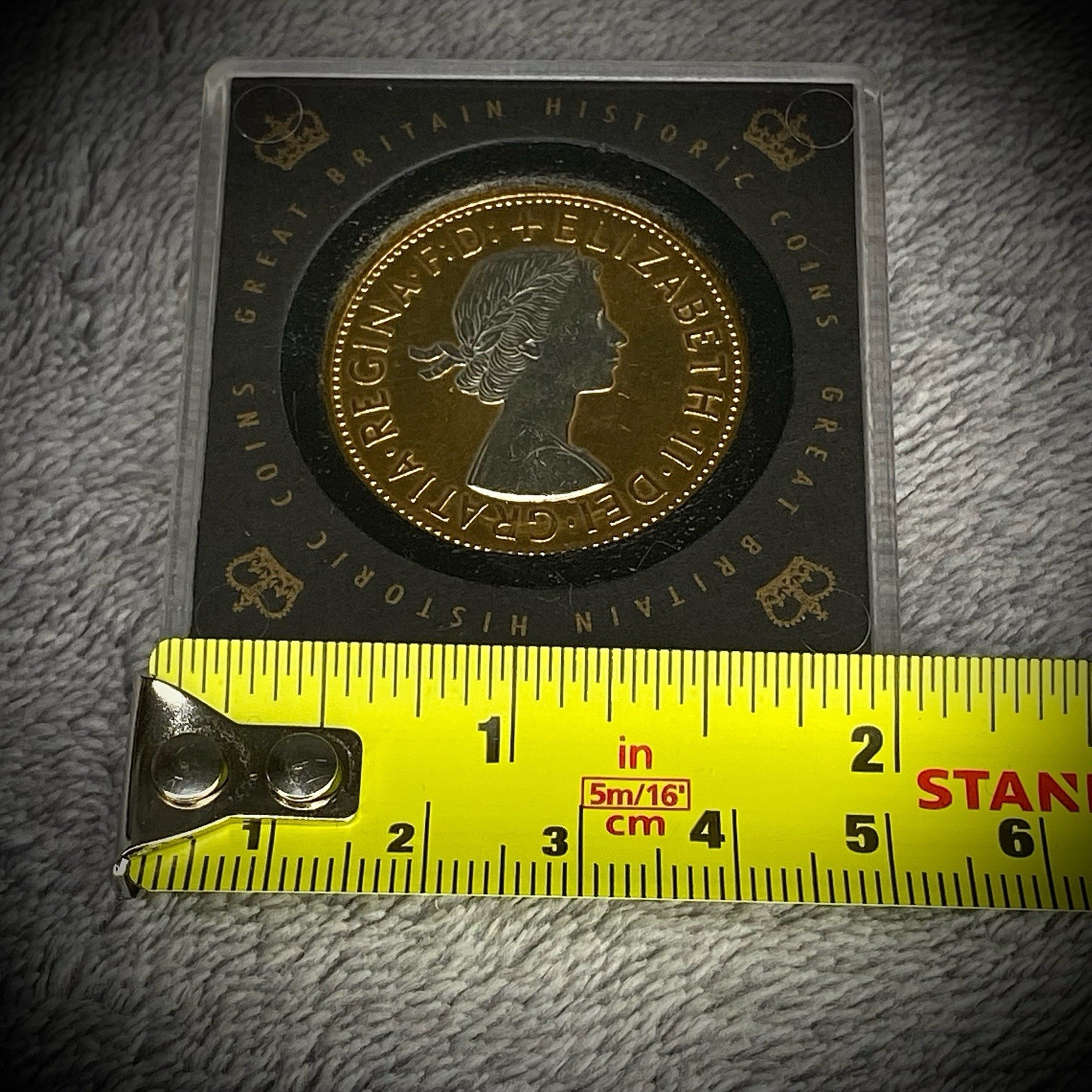 Queen Elizabeth II - 1967 - Bi-Colour - One Penny Coin