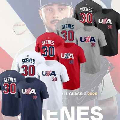 #ad #ad Paul Skenes #30 2026 World Baseball Classic USA Team FREE POSTAGE $34.55