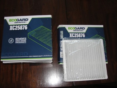 Lot of 3~ New~ EcoGard Cabin Air Filter XC25876, fits: Ford, Lincoln, and Mazda