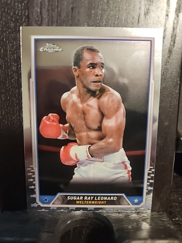Sugar Ray Leonard #29 2024 Topps Chrome card