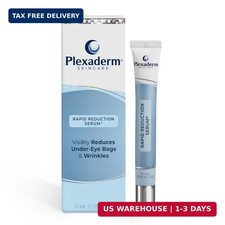 Plexaderm Rapid Reduction Eye Serum - Visibly Reduces Under-Eye Bags, Wrinkles,