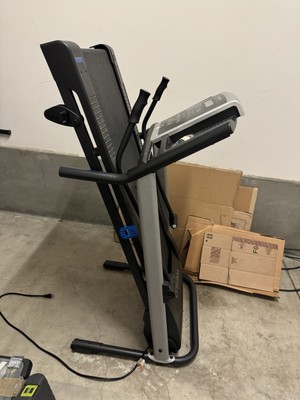 Weslo Crosswalk Folding Portable Treadmill with Upper Body Workout  Arms