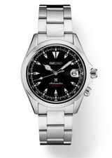 Seiko Prospex Alpinist Automatic Black Dial SPB117 Men's Steel Watch Sport 200M