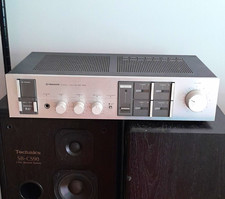 Pioneer SA-740 Stereo Amplifier 2-Channel Class AB 270W Phono Silver/Black