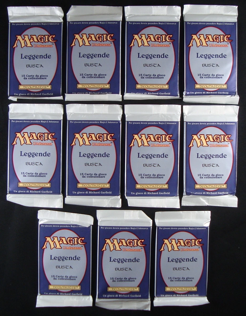 Magic: The Gathering Sealed Collectible Card Game Packs in Italian
