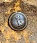 Confederate Infantry Button Excavated