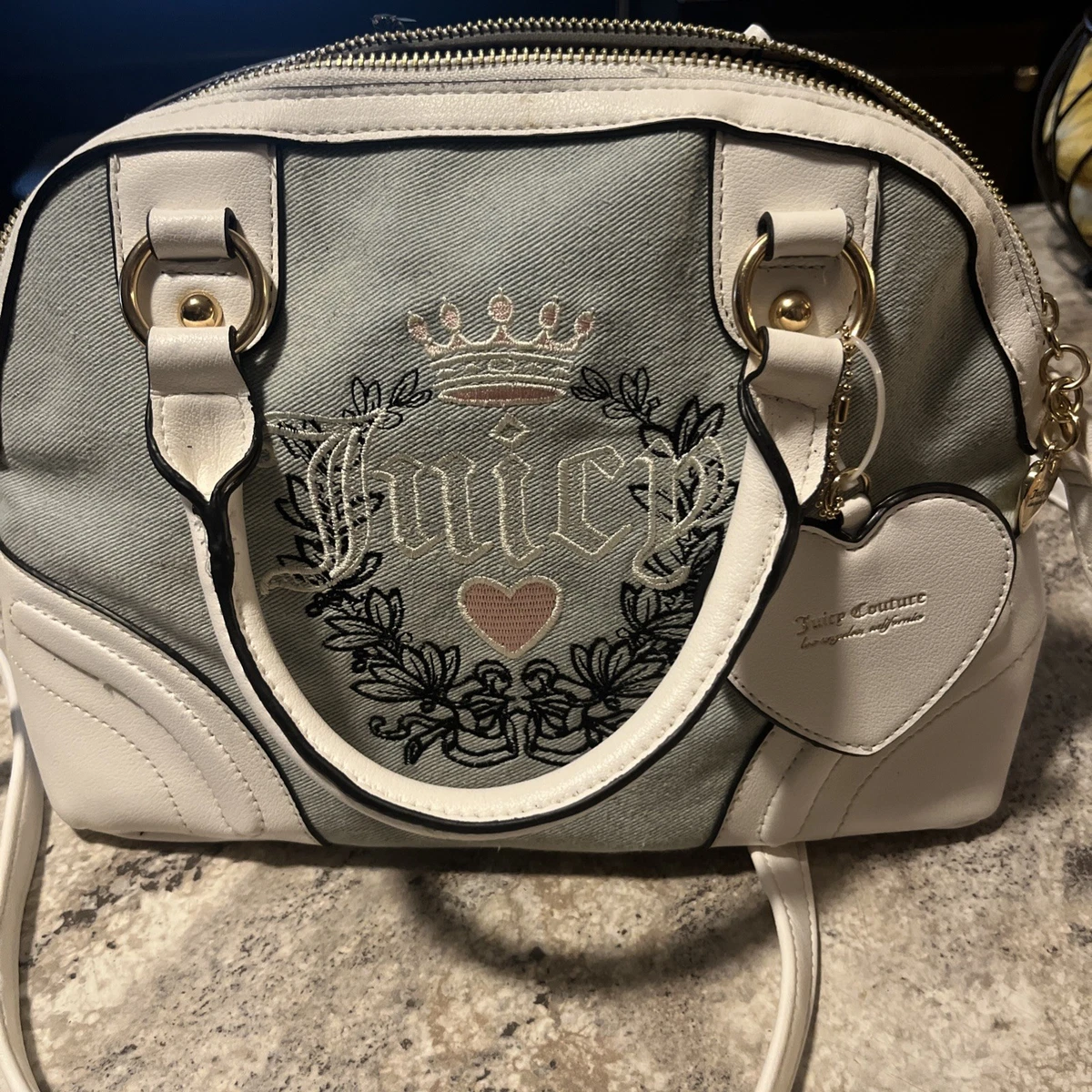 Juicy Couture Satchel/Top Handle Bag Blue Bags & Handbags for