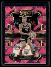 2024 Panini Select WNBA #75 Kelsey Plum Prizms Pink Ice