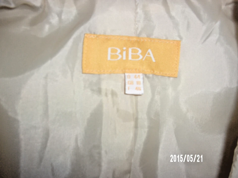 beige Jacke von BIBA in Größe 44 - Bild 3 von 4