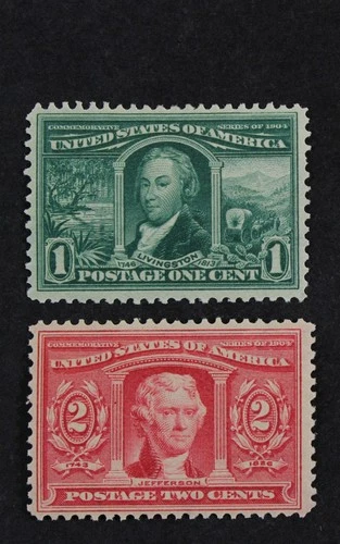 CKStamps: US Stamps Collection Scott#323 Mint H OG #324 Mint NH OG