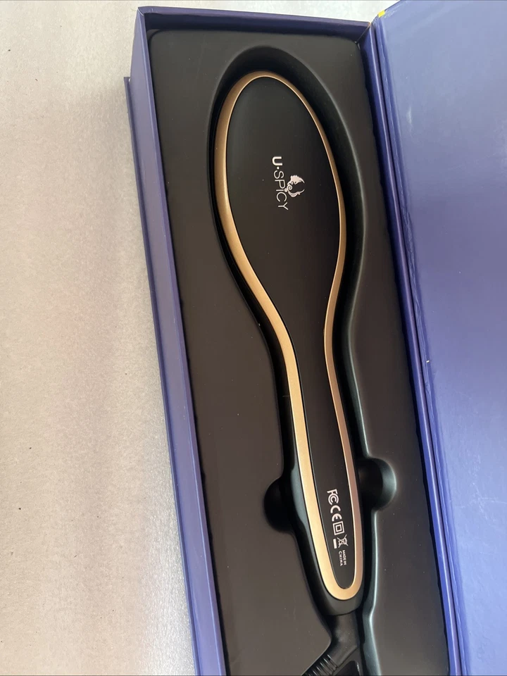 U Spicy Hair Iron Brush Model US-FS005 {& Heat Glove + Storage Bag} Straightner - Image 2 of 3