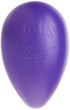 Jolly Pets Egg Dog Toy, 12 Inches/Large, Purple Large 12 in ,