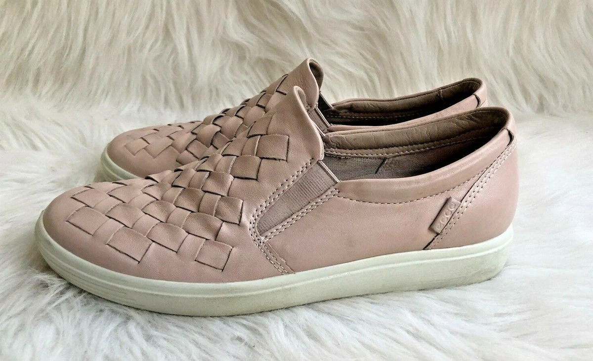 Woven leather sneakers womens sale