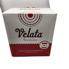 Velata Fun Fondue Warmer Maraschino Pedestal Use only Velata products 