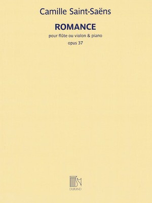 Romance Op. 37 for Flute or Violin and Piano Accompaniment Score and Solo Part