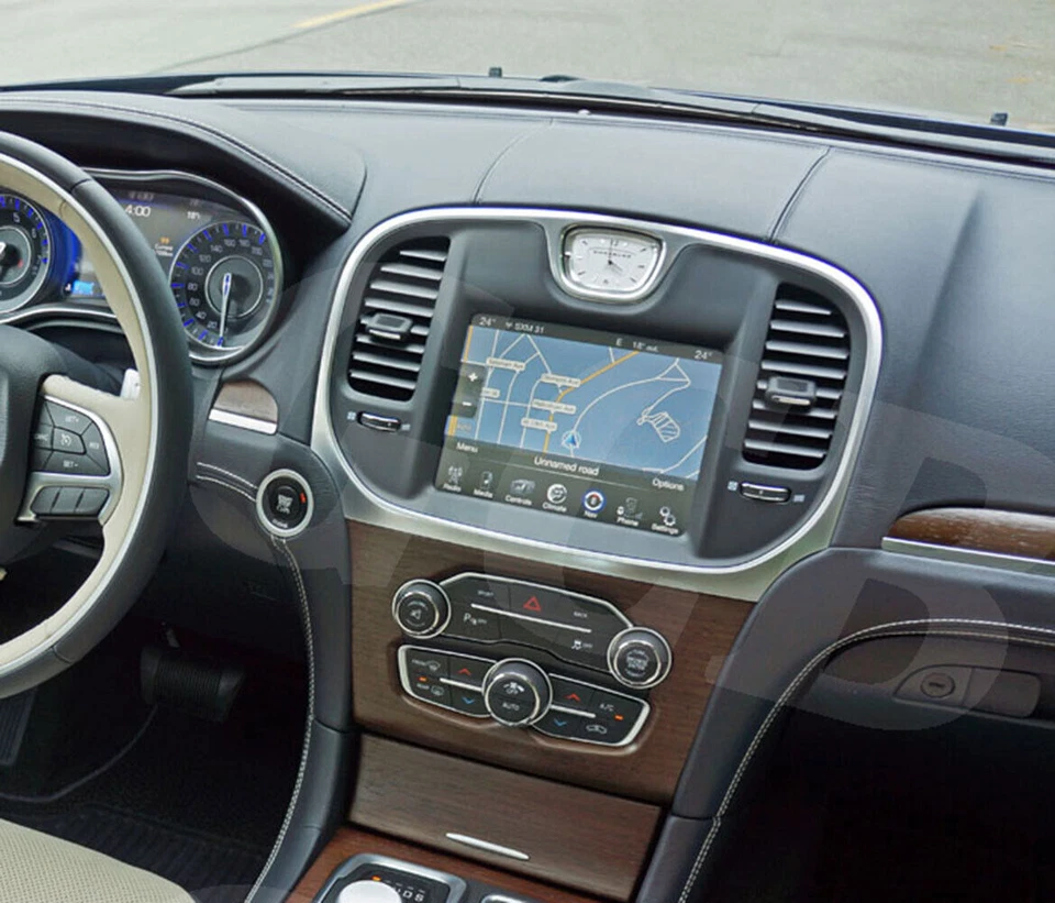 For Chrysler 300 2017-2020 Car Stereo Radio Android 14 Carplay GPS Player - Image 4 of 4