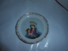 VTG MID CENTURY WORLD CREATIONS BY ORIMCO JAPAN MARY & BABY JESUS MINI PLATE — photo 2