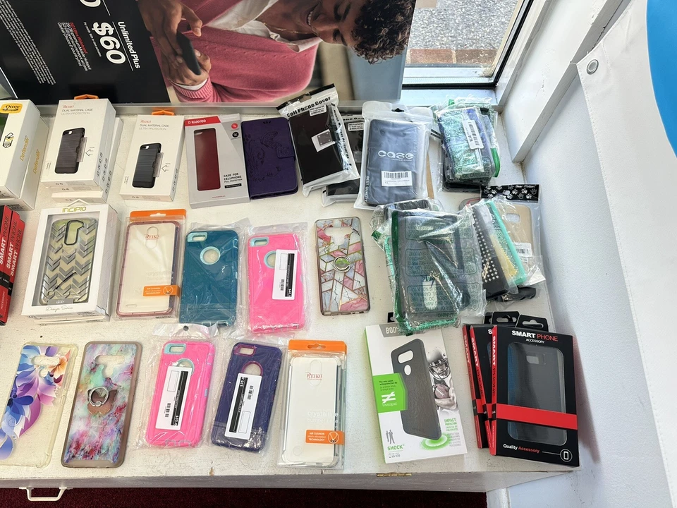 LOT OF 80 PHONE CASES MIX of IPHONE,IPAD,SAMSUNG, LG,alcatel,speck bodygaurd - Image 4 of 4