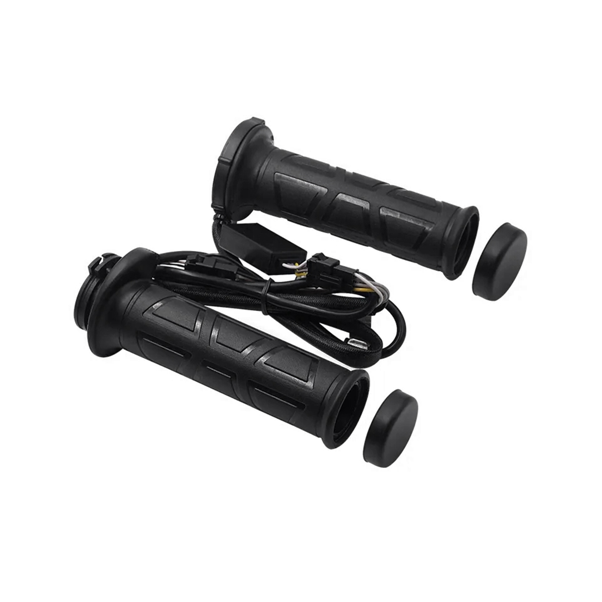 7/8 Heated Motorcycle Handlebar Electric Hot Grips 12V Handle Heat 22mm