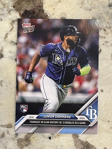2024 Topps Now 696 Junior Caminero