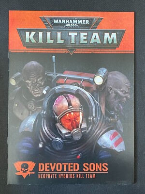 GW 40K - Kill Team Devoted Sons Booklet (1B)