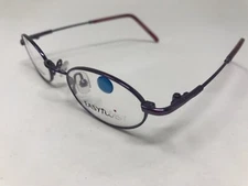 East Twist Kids Eyeglasses Girls Youth ET655 41-20-125 Purple RE53