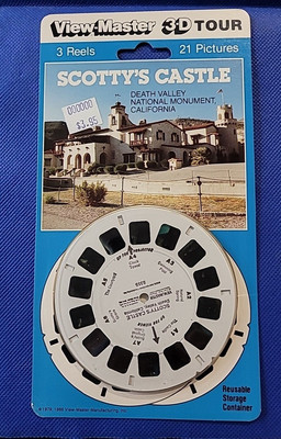 SEALED Scotty's Castle Death Valley California view-master 3 Reels Pack #5355