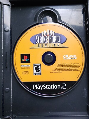 Strike Force Bowling (Sony PlayStation 2, Ps2 2004) DISC ONLY Tested 