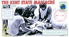COVERSCAPE computer designed 50th anniversary Kent State Massacre event cover