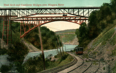  AK*  Steel Arch and Cantilever Bridges over Niagara River (AB)20849