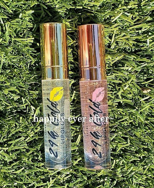 Px Look 24k Gold Lip Gloss 2 PCs, 24k gold flakes on your Lips