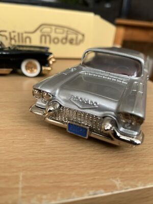 1957 CADILLAC ELDORADO 1/43 WHITE METAL CAR MODELS BY BROOKLIN