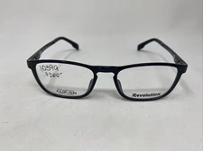 REVOLUTION EYEWEAR NASHVILLE BLACK 51/18/140 Eyeglasses Frame KO93