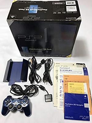PlayStation 2 Console Midnight Blue BB Pack SCPH - 50000 MB 