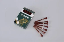 Premium Bamboo Golf Tees - Eco-Friendly, Durable, Elegant Gift Set 10pc
