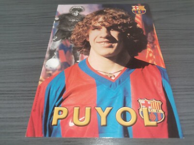 Carles Puyol Unsigned FC Barcelona autograph card | eBay