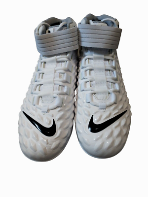 Nike Shoes Mens 8 Football Cleats Force Savage Shark 2 Black White Hook N Loop s-l400.jpg main image 3