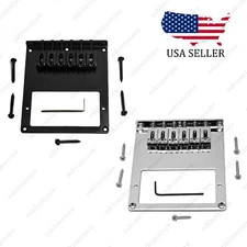Tele Bridge Tele Humbucker Guitar Bridge for Telecaster Guitar Chrome Black